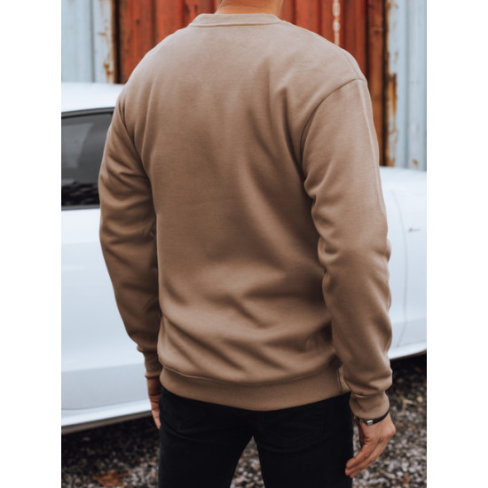 Vīriešu brūnais džemperis Medrialife Džemperi bez kapuciņiem