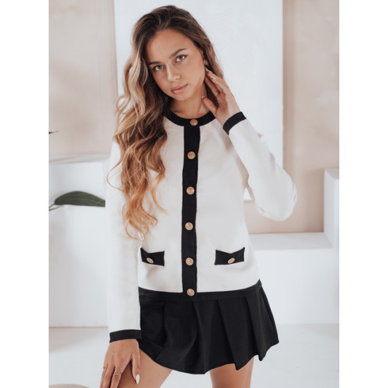 Sieviešu balts džemperis Merlin Sieviešu džemperi