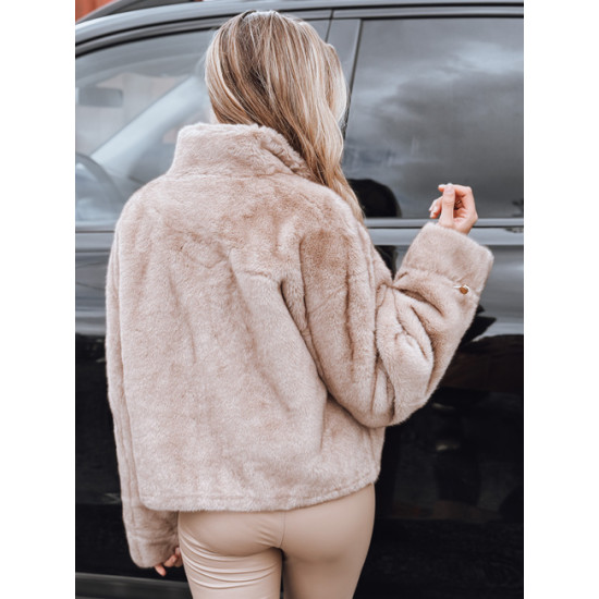 Sieviešu brūns īss kažociņš Ariel Sieviešu jakas