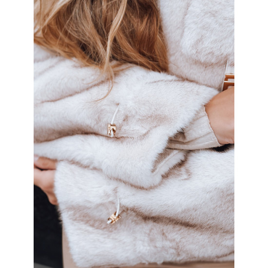 Sieviešu balts īss kažociņš Ariel Sieviešu jakas