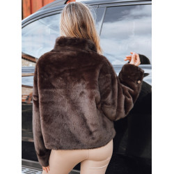 Sieviešu tumši brūns īss kažociņš Ariel Sieviešu tumši brūns īss kažociņš Ariel