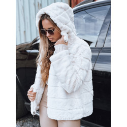 Sieviešu brūna kažokādas jaka Santa Sieviešu brūna kažokādas jaka Santa