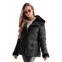 Sieviešu melna jaka Semi