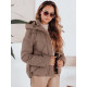Sieviešu ziemas jaka Silma brūna Sieviešu jakas
