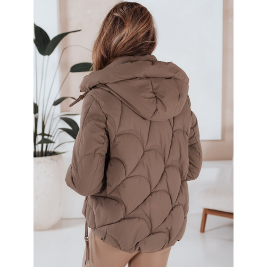 Sieviešu ziemas jaka Silma brūna Sieviešu jakas