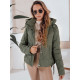 Sieviešu haki krāsas ziemas jaka Silma Sieviešu jakas
