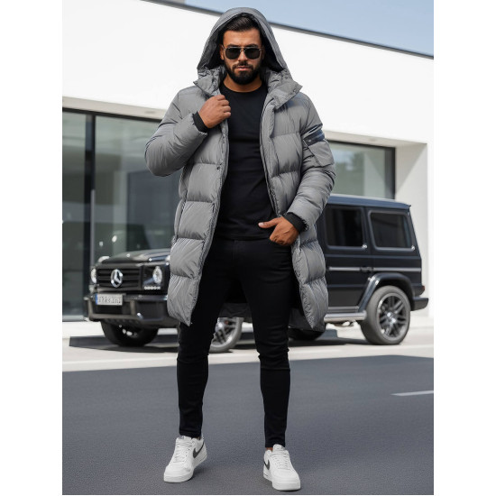 Ziemas pelēkā jaka Seter O/M799