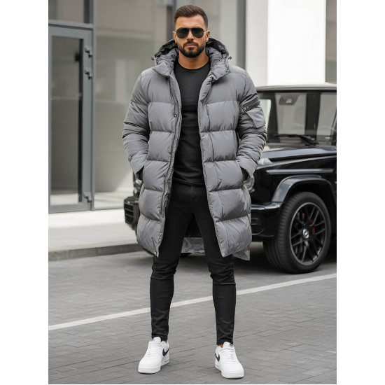 Ziemas pelēkā jaka Seter O/M799