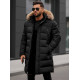 Vīriešu melna ziemas jaka Bruno JS/19M1290/392