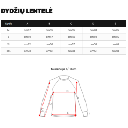 Vīriešu melns džemperis ar augstu apkakli Lenox