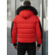 Vīriešu sarkana ziemas jaka Vitor O/M798Z
