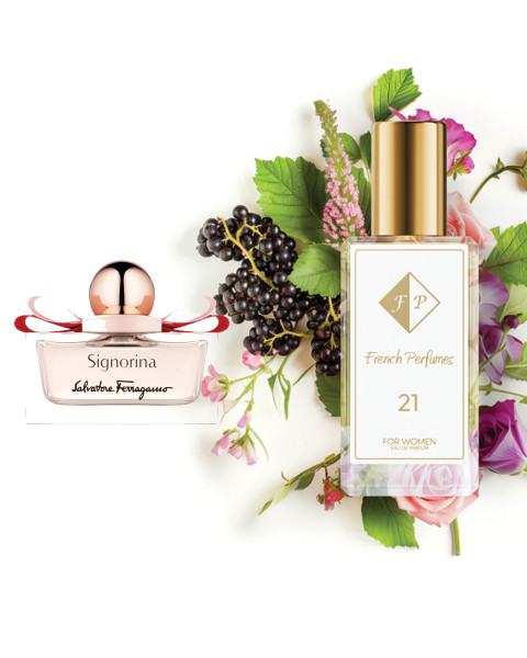 Smaržas Nr. 21, iedvesmotas no Salvatore Ferragamo - Signorina, 33 ml