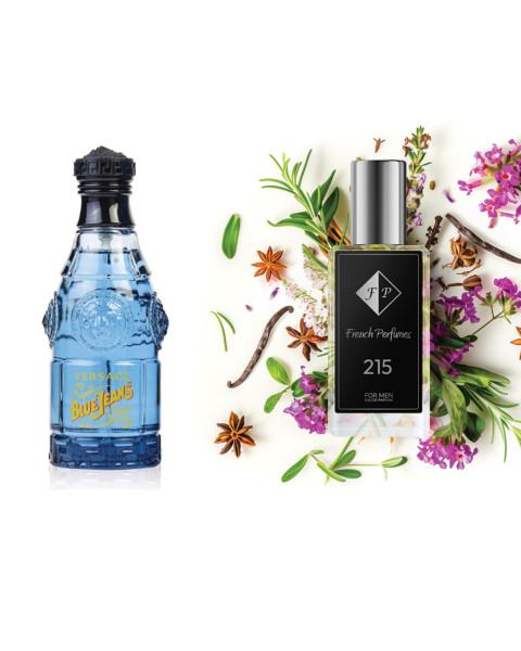 Smaržas Nr. 215, iedvesmotas no Versace - Blue Jeans, 33 ml