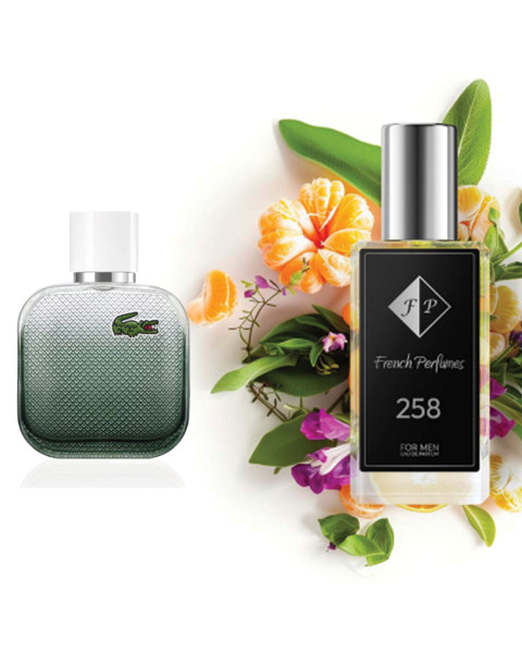 Smaržas Nr. 258, iedvesmotas no Lacoste L.12.12 Blanc Eau Intense, 60 ml