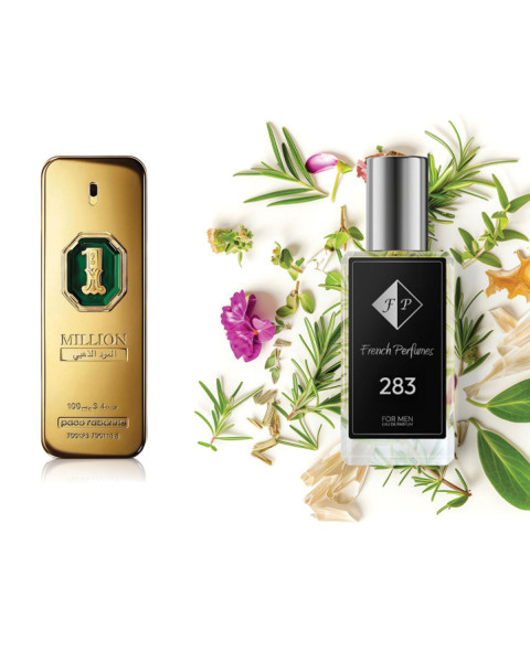 Smaržas Nr. 283, iedvesmotas no Paco Rabanne - 1 Million Golden Oud, 104 ml