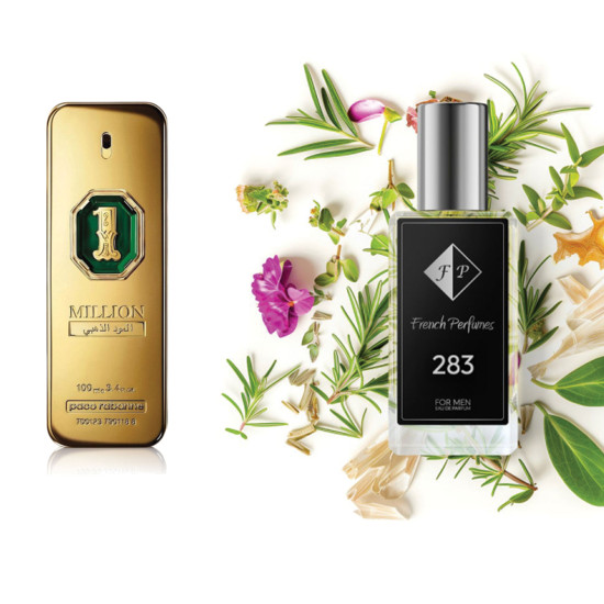 No283 smaržas, ko iedvesmojis Paco Rabanne - 1 Million Golden Oud 104 ml