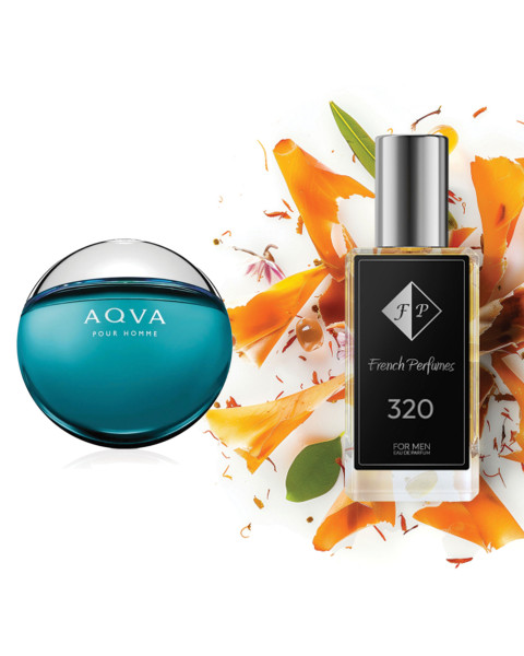 Smaržas Nr. 320, iedvesmotas no Bvlgari - Aqva, 104 ml