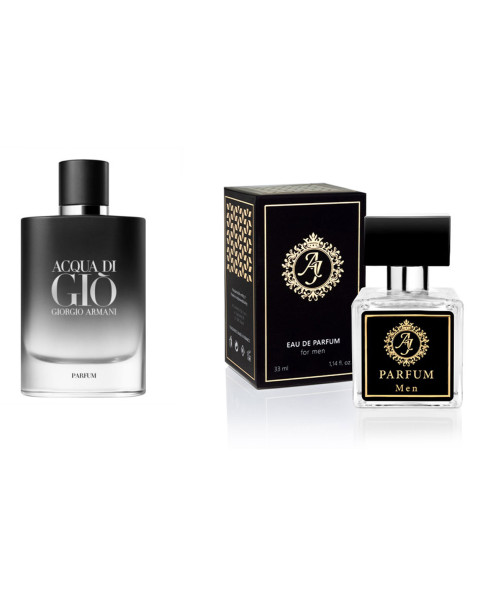 AJ Deluxe smaržas Nr. 329, iedvesmotas no Giorgio Armani Acqua Di Gio Parfum, 33 ml