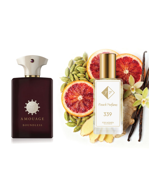 Smaržas Nr. 339, iedvesmotas no Amouage Boundless Edp (Unisex), 60 ml