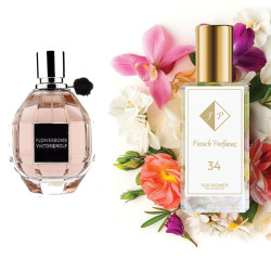 Nr. 34 smaržas, ko iedvesmojis Viktor & Rolf - Flowerbomb 33 ml