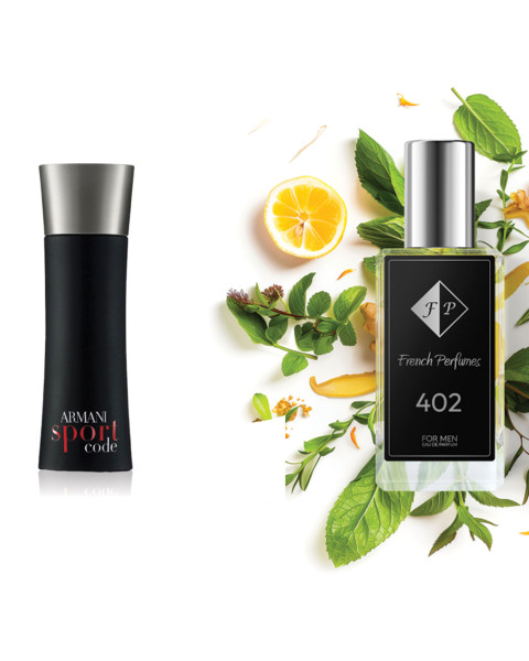Smaržas Nr. 402, iedvesmotas no Armani - Code Sport, 33 ml