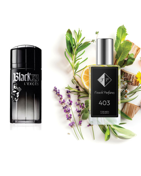 Smaržas Nr. 403, iedvesmotas no Paco Rabanne -Black Xs L'Exces, 33 ml