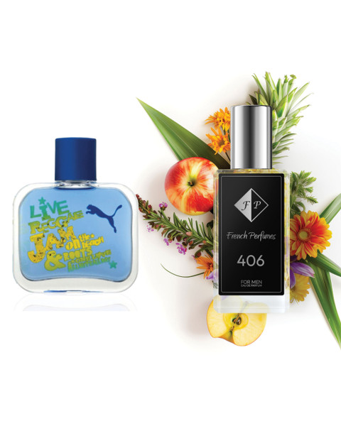 Smaržas Nr. 406, iedvesmotas no Puma - Jam Man, 104 ml