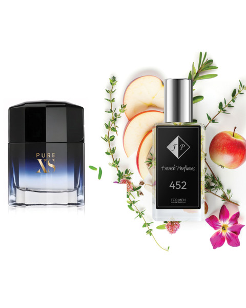 Smaržas Nr. 452, iedvesmotas no Paco Rabanne - Pure XS, 33 ml