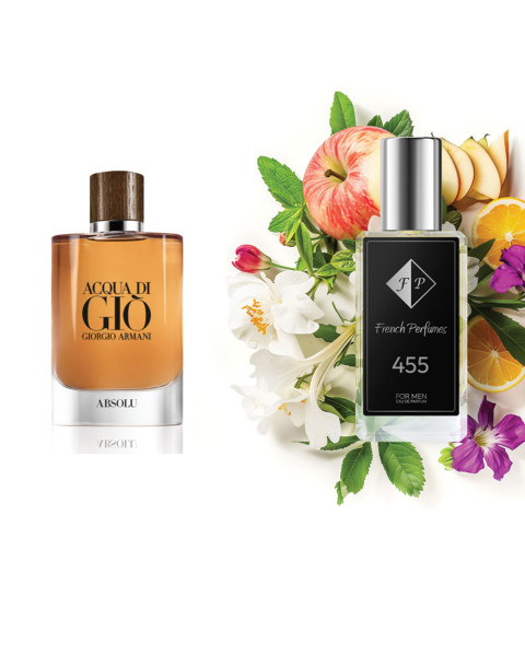Smaržas Nr. 455, iedvesmotas no Armani - Acqua di Gio Absolu, 104 ml