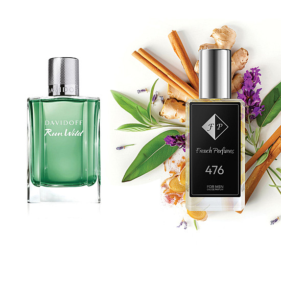No476 smaržas, ko iedvesmoja Davidoff - Run Wild For Him 104 ml