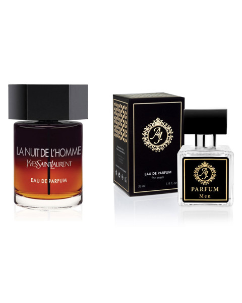 AJ Deluxe Nr481 smaržas, ko iedvesmojis Yves Saint Laurent - La Nuit Del'Homme EDP 2019 33 ml