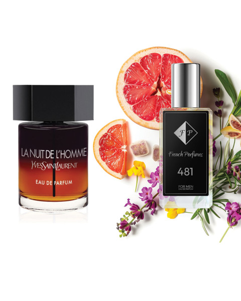 Nr481 Yves Saint Laurent iedvesmotās smaržas - La Nuit Del'Homme EDP 2019 33 ml
