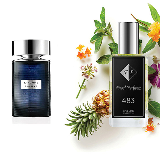 Nr483 kvepalai įkvėpti Rochas - L’Homme Rochas 2 ml