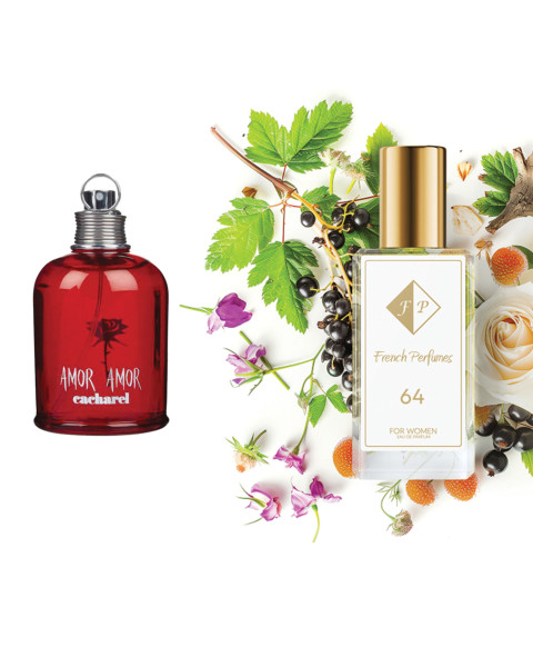 Smaržas Nr. 64, iedvesmotas no Cacharel - Amor Amor, 104 ml