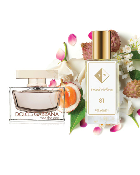 Smaržas Nr. 81, iedvesmotas no Dolce&Gabbana - Rose the One, 30 ml