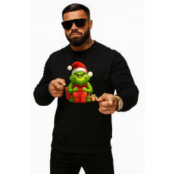 Melns Grinča džemperis ar dāvanām