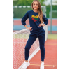Sieviešu tumši zils sporta komplekts Lietuva