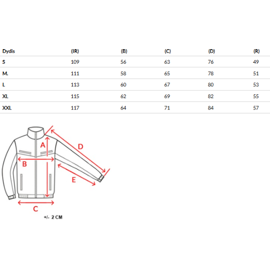 Master vīriešu melnā ziemas jaka