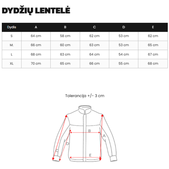 Sieviešu melna ziemas jaka Lota