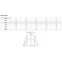Pārejas tumši zila jaka Gasen