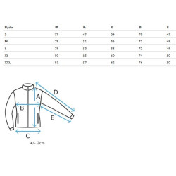 Sieviešu pildīta brūna jaka Nomi