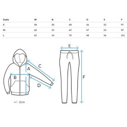 Sieviešu zils komplekts Milian