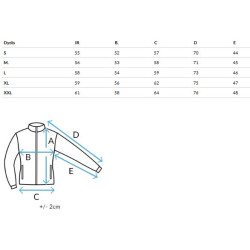 Sieviešu pārejas melnā jaka Lola