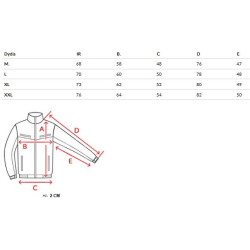 Vīriešu tumši zila divpusēja pārejas jaka Artun