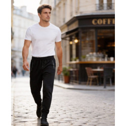 Vīriešu melnas bikses Rene