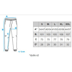 Vīriešu zili džinsi ar savelkamu vidukli Patrick