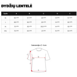 Vīriešu balta oversize krekliņš „Jevin“