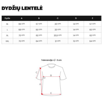Vīriešu balts oversize krekliņš „Jevin“