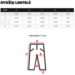 Sieviešu melni legingi Sprint