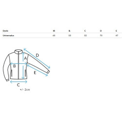 Shine pārejas rozā jaka